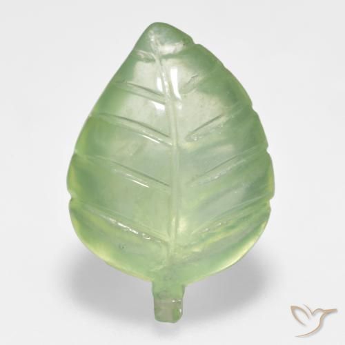 8.89ct Natural Amarelo verde Prehnite, Chique, Transparente