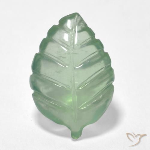 5.25ct Natural Verde Pêra Claro Prehnite, Chique, Transparente