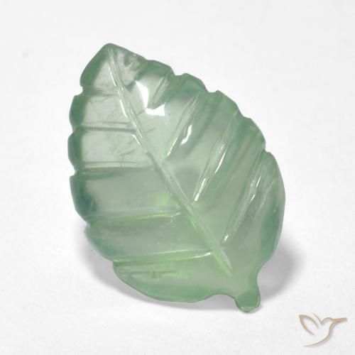 Prehnite Verde Pêra Claro Natural 5.25ct, Chique, Transparente