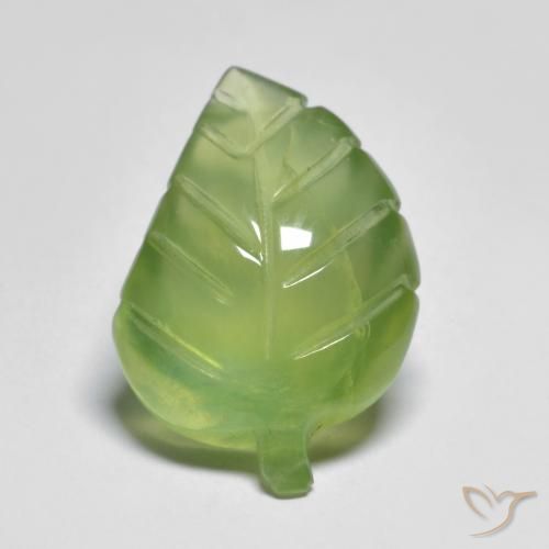 6.88ct Natural Verde limão Prehnite, Chique, Transparente