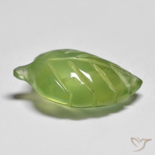 Prehnite Verde limão Natural 6.88ct, Chique, Transparente