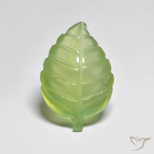 8.83ct Natural Verde Vivo Claro Prehnite, Chique, Transparente
