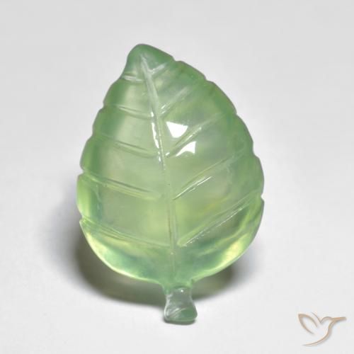 9.68ct Natural Amarelo verde Prehnite, Chique, Transparente