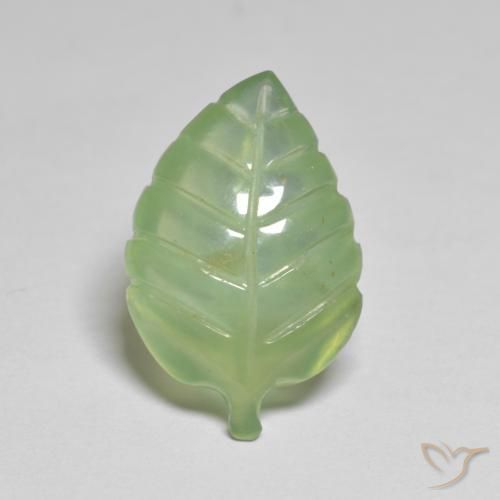 8.05ct Natural Verde médio Prehnite, Chique, Transparente