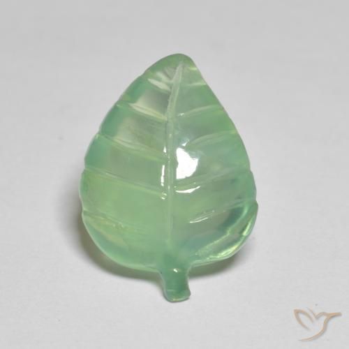 6.99ct Natural Verde médio Prehnite, Chique, Transparente