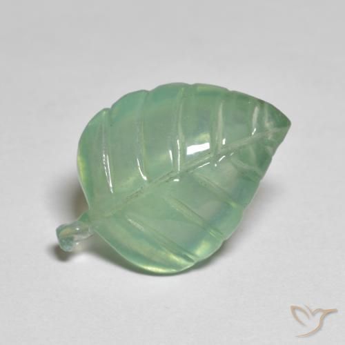 Prehnite Hortelã clara Natural 7.60ct, Chique, Transparente