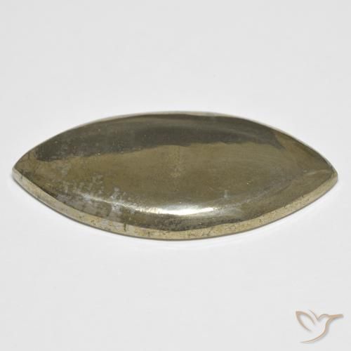 Pirita Ouro Natural 45.71ct, Marquesa, Opaco