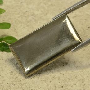 Pirita Ouro Natural 16.04ct, baguete, Opaco