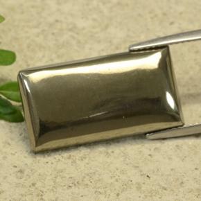 Pirita Ouro Natural 19.66ct, baguete, Opaco