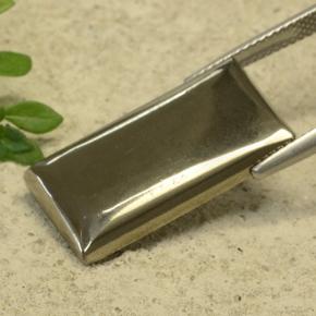 Pirita Ouro Natural 19.66ct, baguete, Opaco