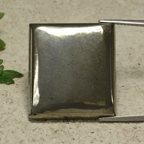 36.09ct Natural Ouro Pirita, baguete, Opaco