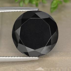 Pirita cinza natural 16,64ct, corte redondo, opaco