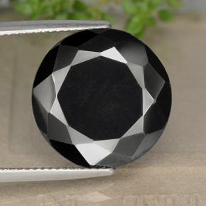 Pirita cinza natural 21,15ct, corte redondo, opaco