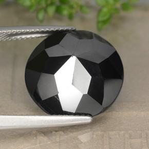 Pirita cinza natural 21,15ct, corte redondo, opaco