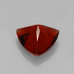 Granada piropo vermelho natural 1,83ct, trillion, VS