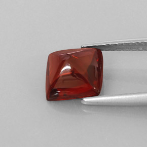 Granada piropo vermelho natural 2,43ct, transparente, transparente/translúcido