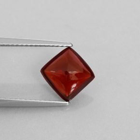 Granada piropo vermelho natural 2,13ct, transparente, transparente/translúcido