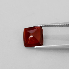 Granada piropo vermelho natural 2,13ct, transparente, transparente/translúcido