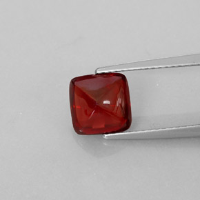Granada piropo vermelho natural 2,63ct, transparente, transparente/translúcido