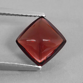 Granada piropo vermelho natural 2,22ct, transparente, transparente/translúcido