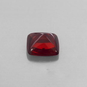 Granada piropo vermelho natural 2,17ct, transparente, transparente/translúcido