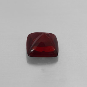 Granada piropo vermelho natural 2,40ct, transparente, transparente/translúcido