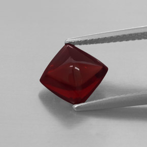 Granada piropo vermelho natural 2,40ct, transparente, transparente/translúcido