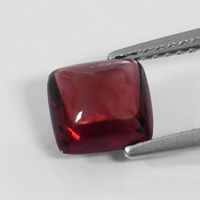 Granada piropo vermelho natural 1,99ct, transparente, transparente/translúcido
