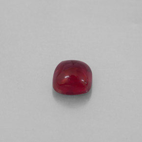 Granada piropo vermelho natural 1,81ct, transparente, transparente/translúcido