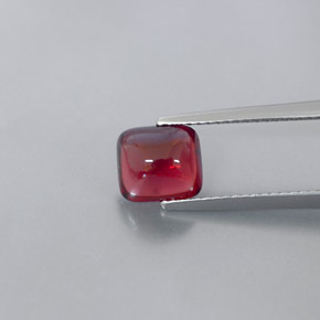 Granada piropo vermelho natural 2,39ct, transparente, transparente/translúcido