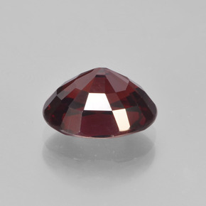 Granada Piropo Vermelho Natural 3.63ct, Corte Oval, VVS-VS