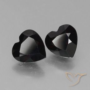 Pedras preciosas de Granada Piropo Vermelho escuro natural de 1.73 ct, Coração, VVS-VS