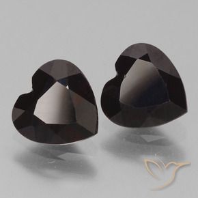 Pedras preciosas de Granada Piropo Vermelho escuro natural de 1.73 ct, Coração, VVS-VS