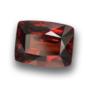 Granada piropo vermelho natural 3,22ct, almofada cortada, VVS-VS