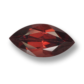 Granada Piropo Vermelho Natural 2.35ct, Marquesa, VVS-VS