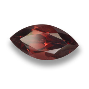 Granada Piropo Vermelho Natural 2.35ct, Marquesa, VVS-VS
