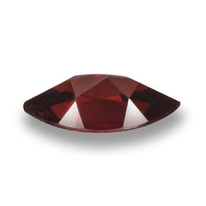 Granada piropo vermelho natural 1,96ct, marquise, VVS-VS