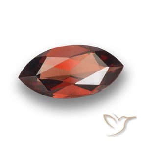 Granada Piropo Merlot tinto Natural 1.89ct, Marquesa, VVS-VS
