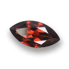 Granada piropo vermelho natural 2,10ct, marquise, VVS-VS