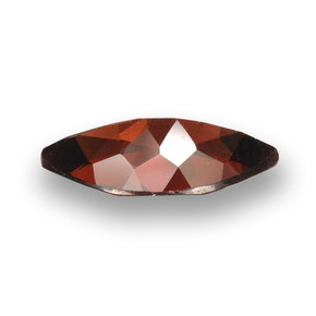 Granada piropo vermelho natural 2,10ct, marquise, VVS-VS