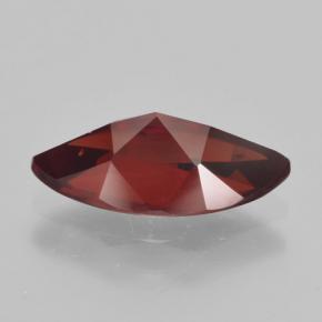 Granada piropo vermelho natural 2,06ct, marquise, VVS-VS