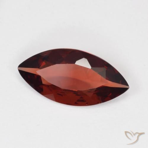 Granada Piropo Sangria Tinto Natural 1.35ct, Marquesa, VVS