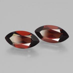 Pedras preciosas de granada piropo vermelho natural de 4,48 ct, marquise, VVS-VS