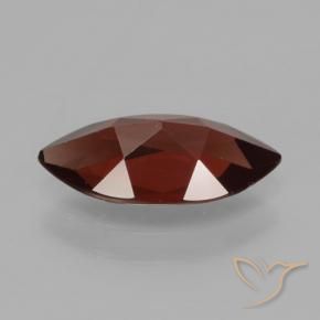 Granada piropo vermelho natural 1,82ct, marquise, VVS-VS
