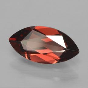 Granada piropo vermelho natural 2,11ct, marquise, VVS-VS