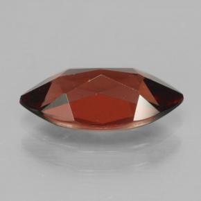 Granada piropo vermelho natural 2,11ct, marquise, VVS-VS