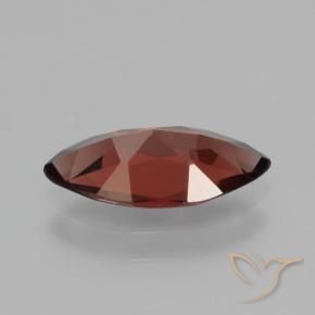 Granada Piropo Vermelho escuro Natural 1.80ct, Marquesa, VVS-VS