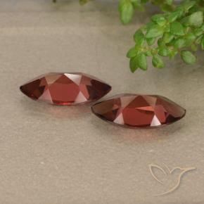 Pedras preciosas de Granada Piropo Vermelho Escarlate Profundo natural de 2.49 ct, Marquesa, VVS-VS