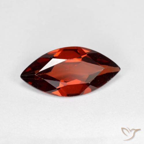Granada Piropo Merlot tinto Natural 1.07ct, Marquesa, VVS-VS