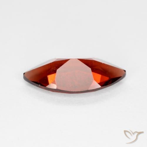 Granada Piropo Vermelho escuro Natural 1.12ct, Marquesa, VS